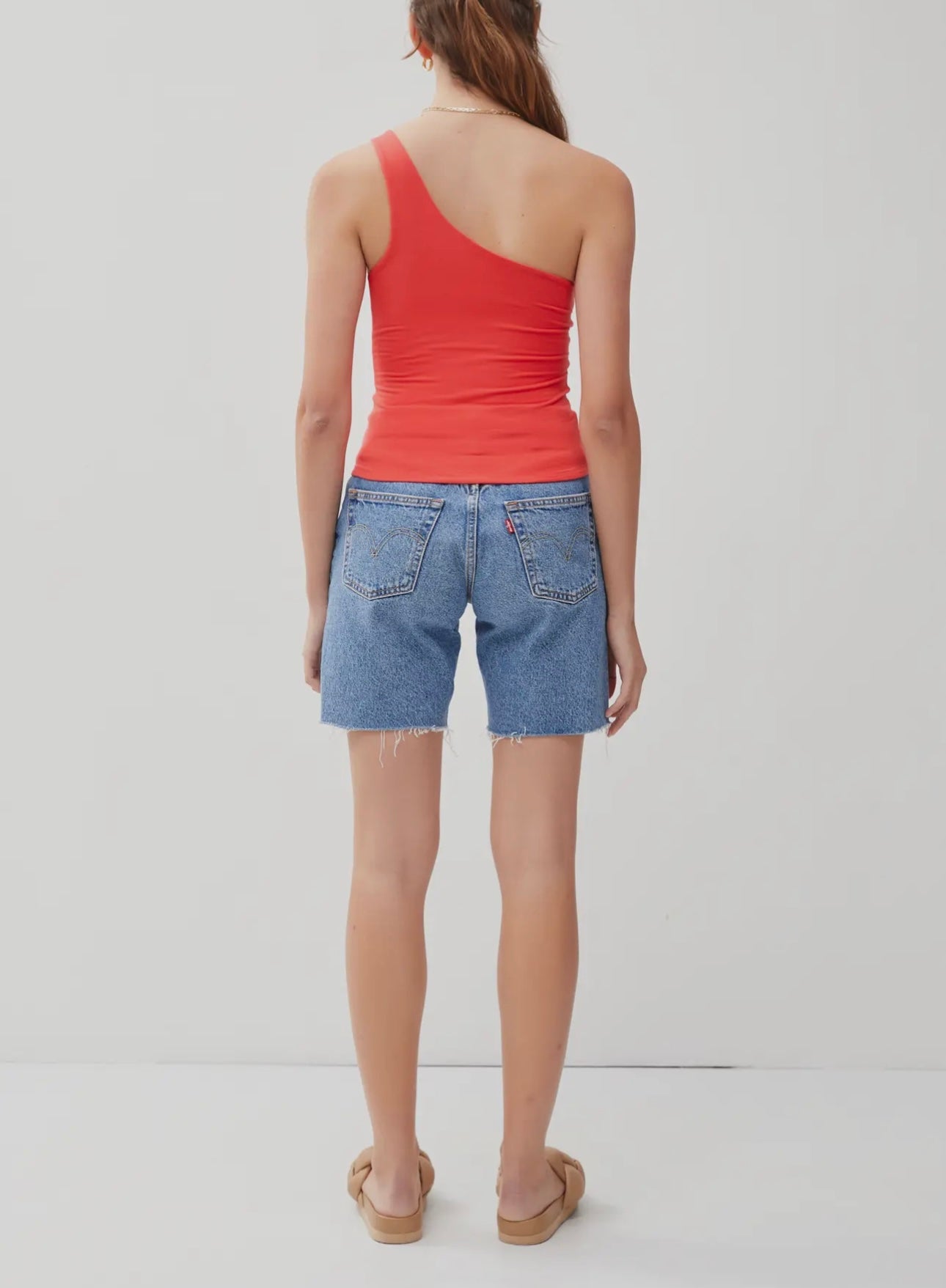 ONE SHOULDER BASIC TANK