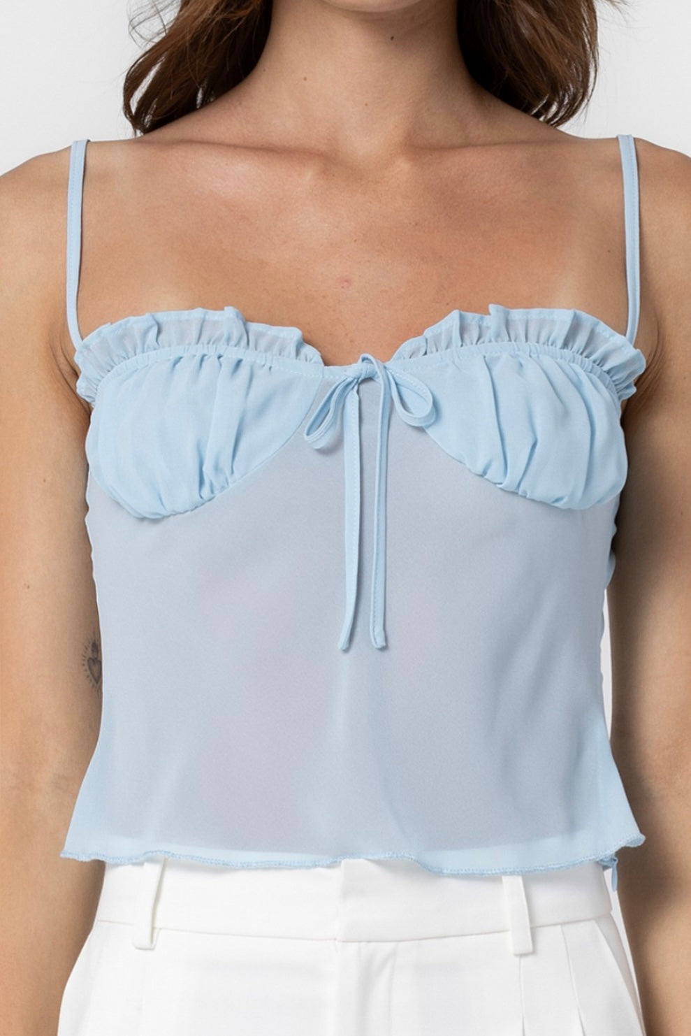 MERCY RUFFLE CAMI