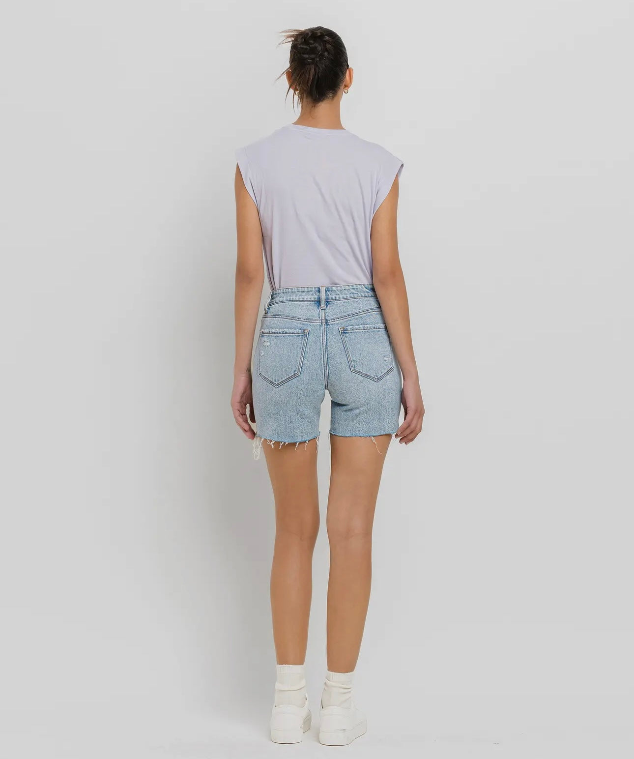 LORETTA HIGH RISE MIDI SHORTS