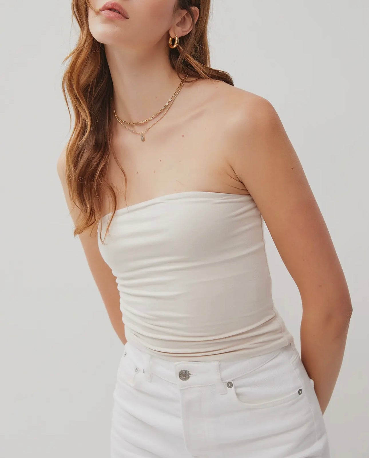 BASIC BANDEAU CROP